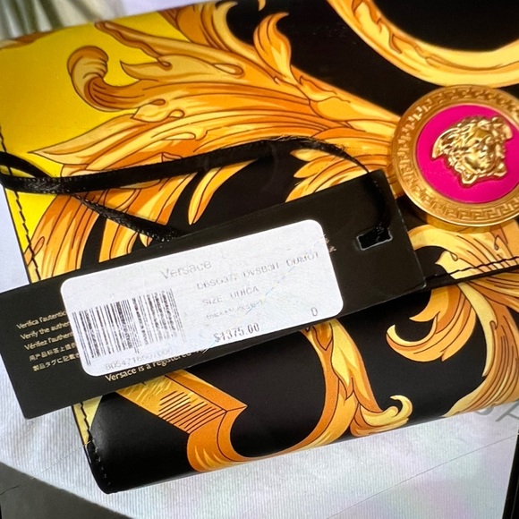 Versace The Goddess Clutch Collection Nero Multicolor - Picture 7 of 16